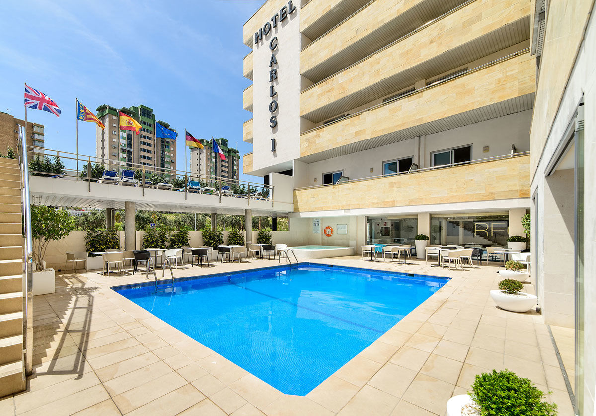 Hotel Carlos I Бенидорм Экстерьер фото